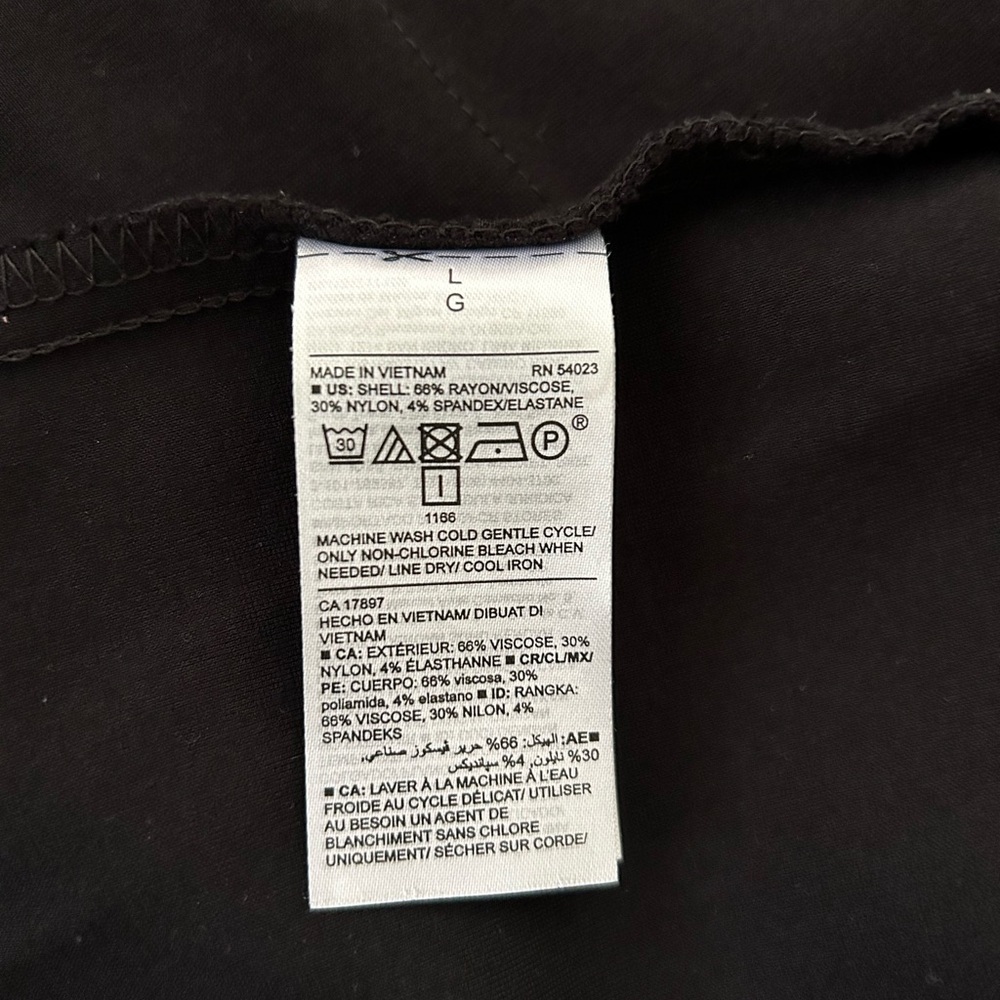 Old Navy Black Cocoon Oversized Jacket - Size: Large - Picture 6 of 10
